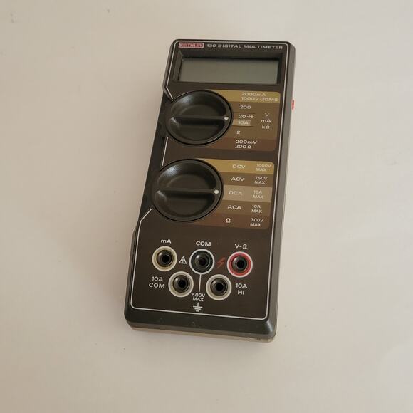 Vintage | Other | Vintage 98s Keithley 130 Digital Multimeter Tested ...